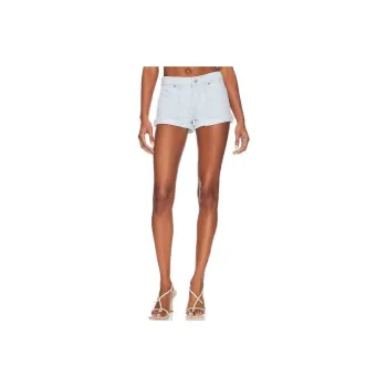 FREE PEOPLE Denim Shorts Women's Blue