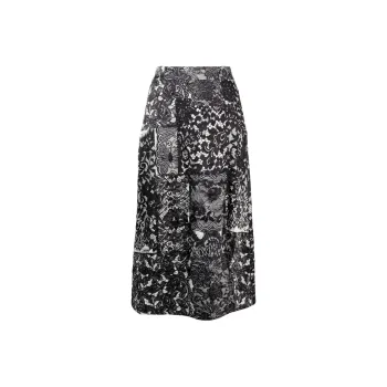 GANNI Casual Long Skirts Women's Black