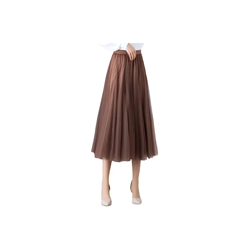Mapping Casual Long Skirts Women's-5