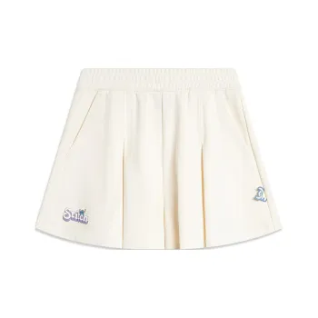 LiNing x Disney Casual Short Skirts Women's Ecru