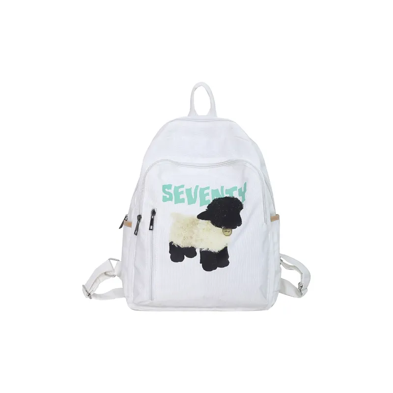 WICKBUEN Nylon Backpack Unisex Aries/Black Sheep-6