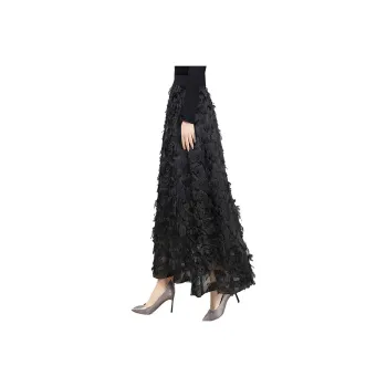 Cypress House Casual Long Skirt Women's Black