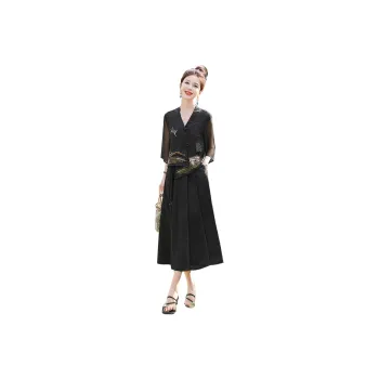 Cypress House Skirt Set Women's Black