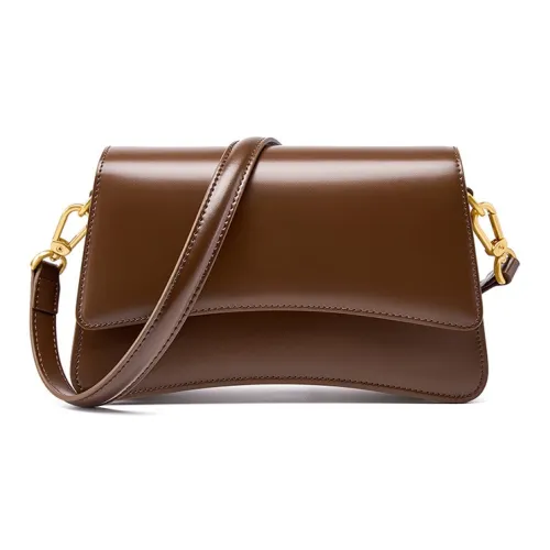 Bullrun Cow Leather Shoulder Bag Women's Multicolor