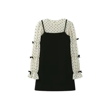 JOSR Long Sleeved Dress Women's Black