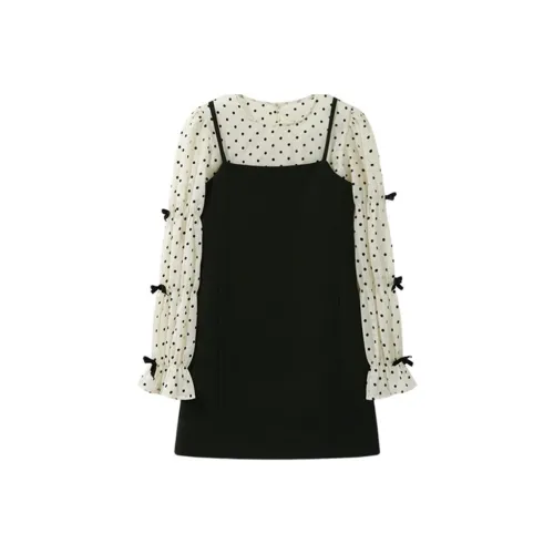 JOSR Long Sleeved Dress Women's Black