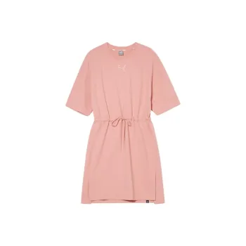 PUMA Short Sleeved Dress Women's Rose Pink