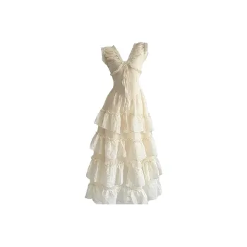 Manekniv Sleeveless Dress Women's Apricot