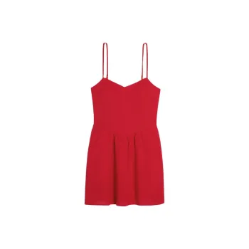 Hollister Slip Dress Women's Red