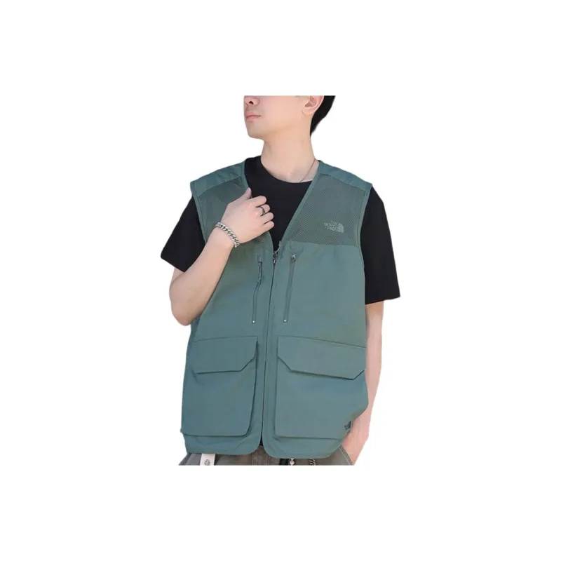 THE NORTH FACE City Outdoor Collection SS25 Vest Men's Alusheng Green-0