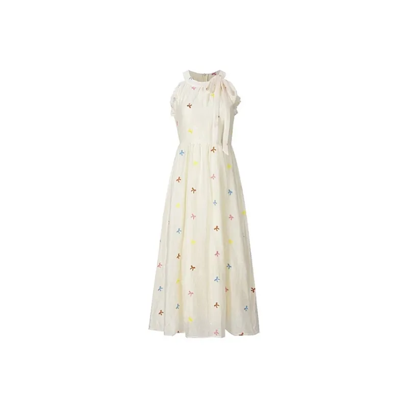 KYKW Sleeveless Dress Women's Ecru-0