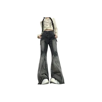 Concubine Zhu Jeans Women's Black Gray