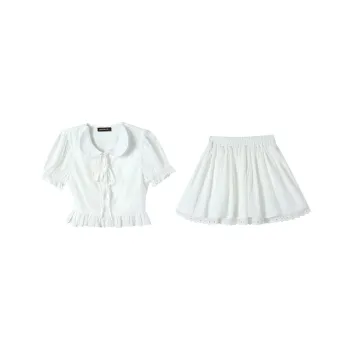 MRR&CO. Skirt Set Women's White
