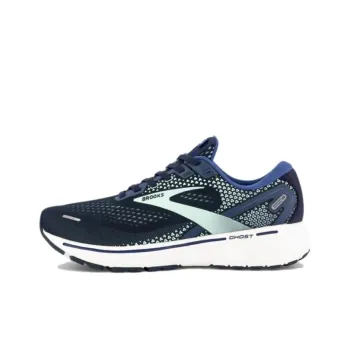 Brooks Ghost 14 Anti Slip Wear Resistant Low Top Running Shoes Women's Blue
