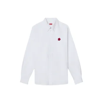 KENZO Boke Flower Embroidered Oxford Shirt