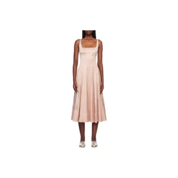 Staud Wells Midi Dress