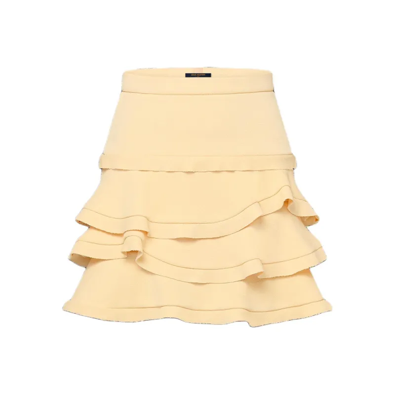 LOUIS VUITTON Ruffle Mini Skirt-0