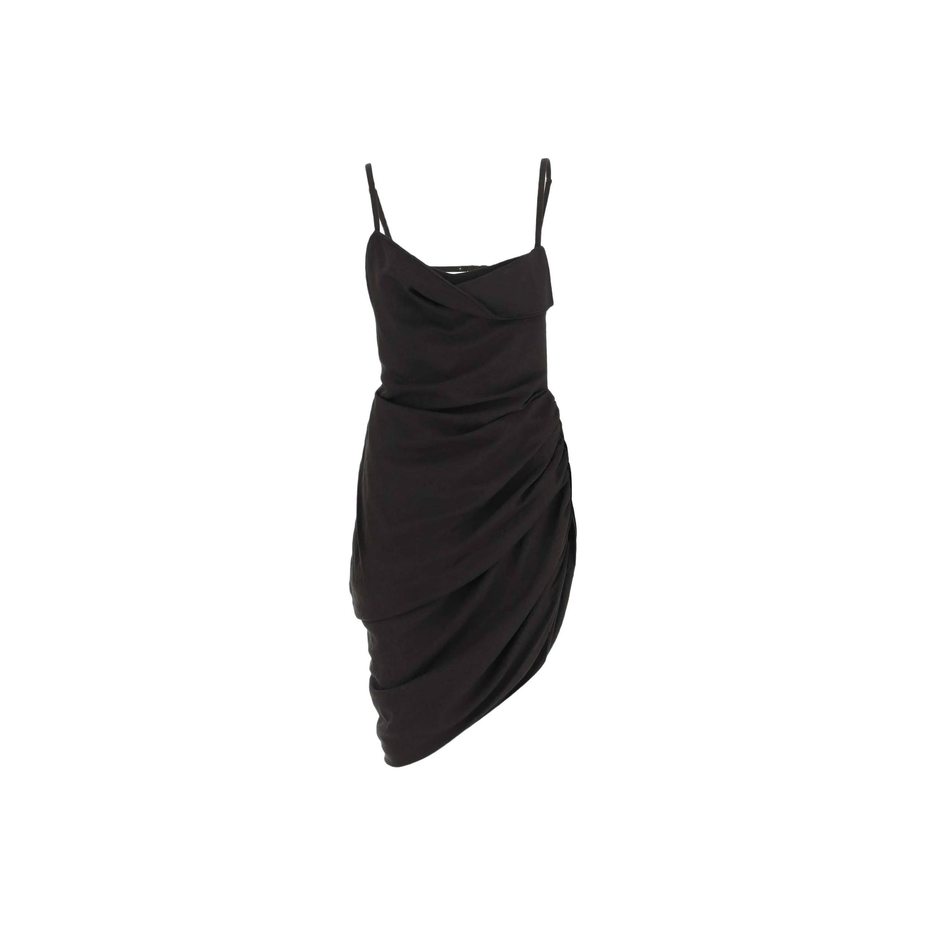 【送料&関税込】Jacquemus Asymmetrical Gathered Dress Jacquemus Jacquemus Asymmetrical Gathered Dress - Dresses