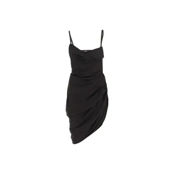 Jacquemus Asymmetrical Gathered Dress