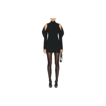 AREA Long-Sleeved Dresses Women's Black