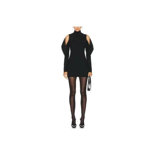 AREA Long-Sleeved Dresses Women's Black