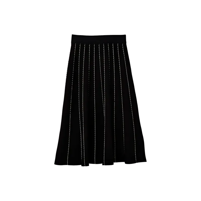 CLUB MONACO Casual Long Skirts Women's Black-0
