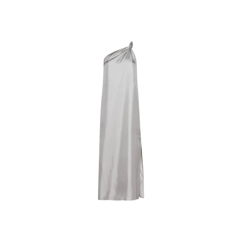 Loulou De Saison Sleeveless Dress Women's Silver Gray-0