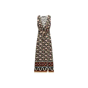 ZARA Sleeveless Dress Women's Multicolor