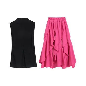 BRASS SCOUT Two Piece Skirt Sets Women's