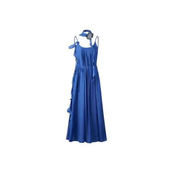 KYKW Slip Dresses Women's Blue