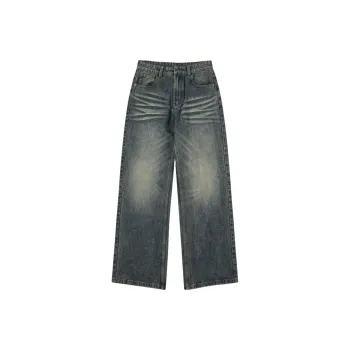 Captainbeer Jeans Women's Vintage Blue