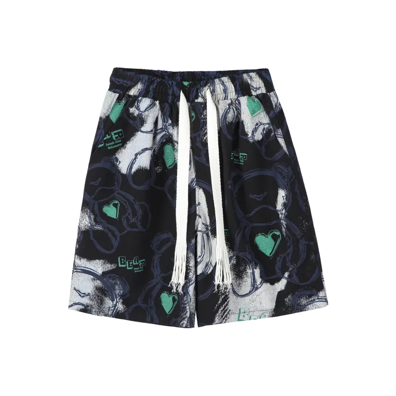 TESTUNG Casual Shorts Unisex-5