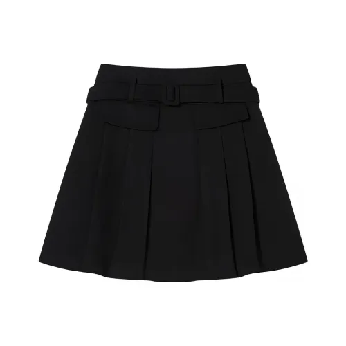Goodland Casual Short Skirts Women's Black