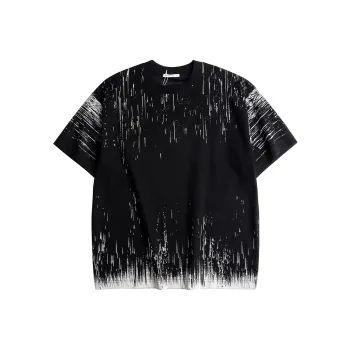 AOGZ T Shirts Unisex Black