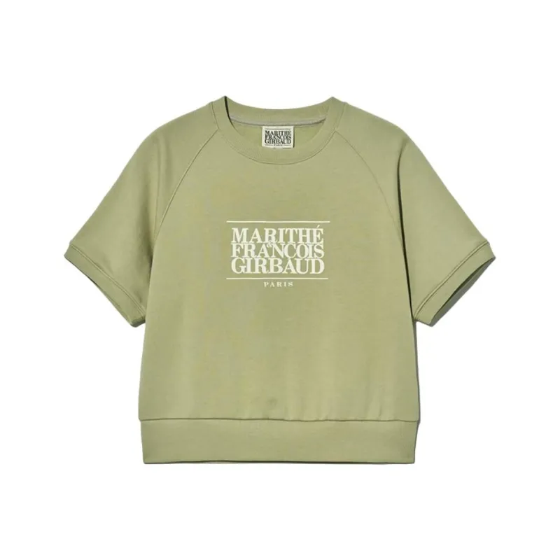 MARITHE FRANCOIS GIRBAUD Short Sleeved Sweatshirt T Shirt Women's-1