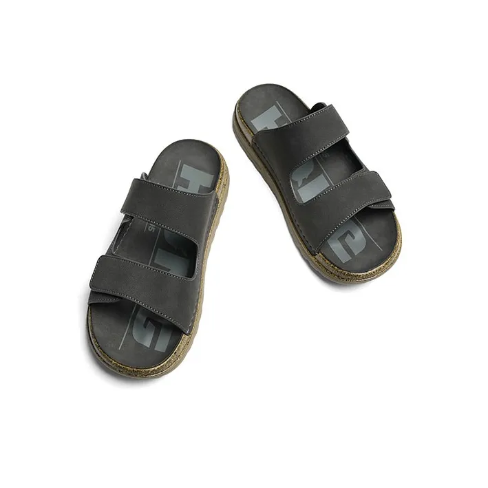 RED DRAGONFLY PU Polyurethane Slip Resistant Abrasion Resistant Slide Slippers Men's-2