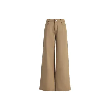 Wen Shan Jeans Women's Latte Brown