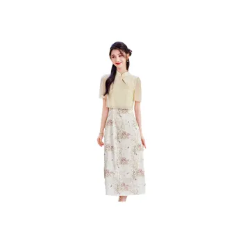 Like The Age Of Water Skirt Set Women's Beige