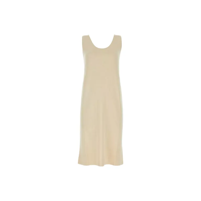 THE ROW Round Neck Sleeveless Dress-0