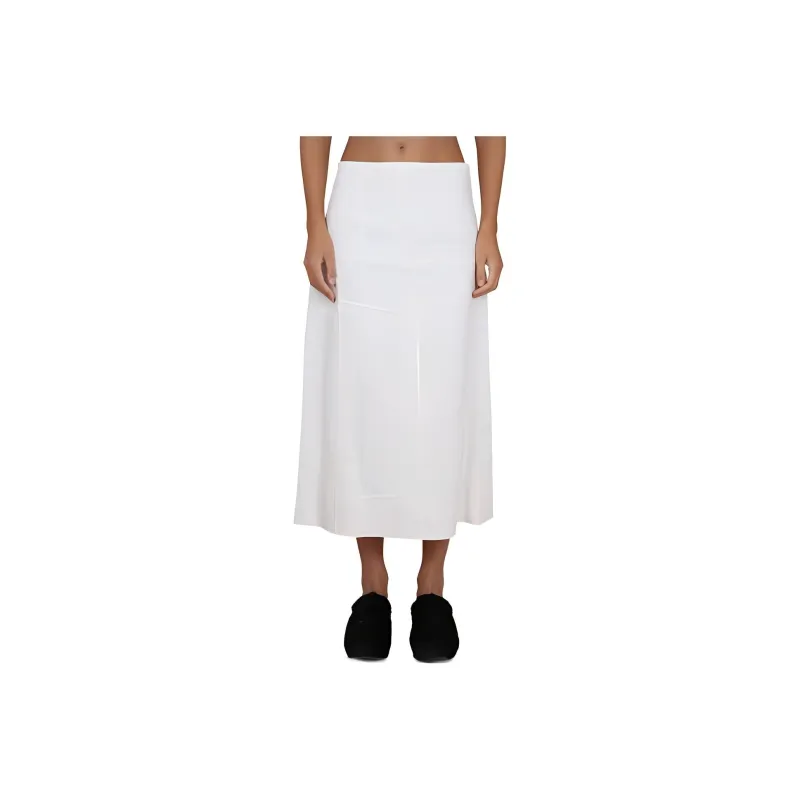 JIL SANDER High-Waist Flared Midi Skirt-0