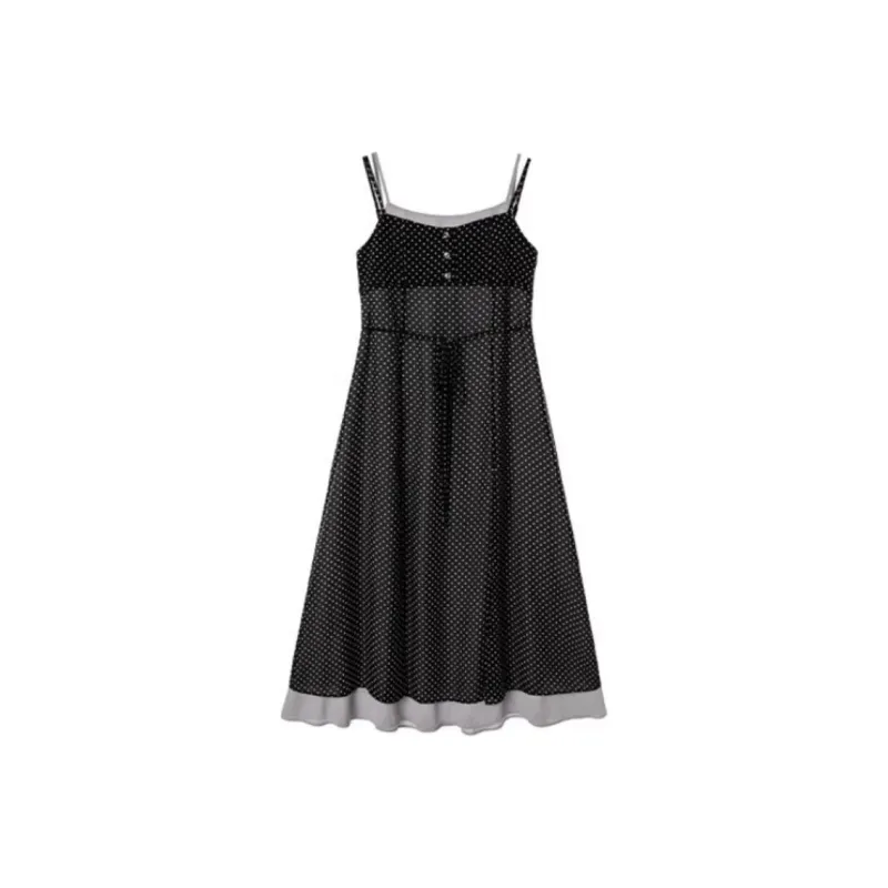 EKOOL Slip Dresses Women's Black-0