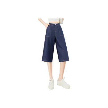 TOUCH Casual Shorts Women's Dark Blue