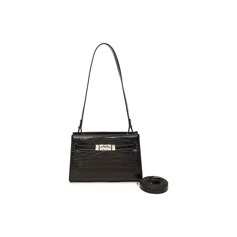 Yalu PU Shoulder Bag, Crossbody Bag Women's Black/Red/Blue/Brown/Pink/White-0