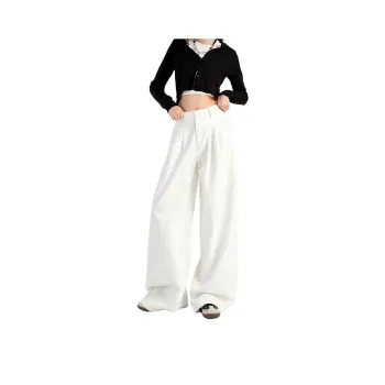 YINLEI FW24 Jeans Women's White