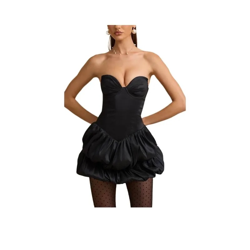 OH POLLY Laela Sleeveless Dress Women's Black-0