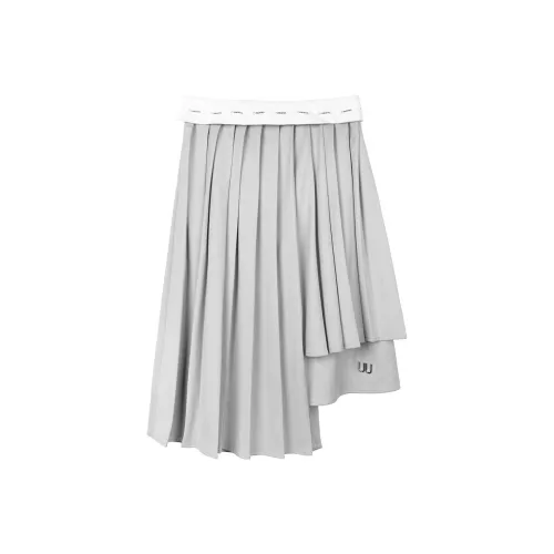 Unawares. Casual Long Skirts Women's Gray