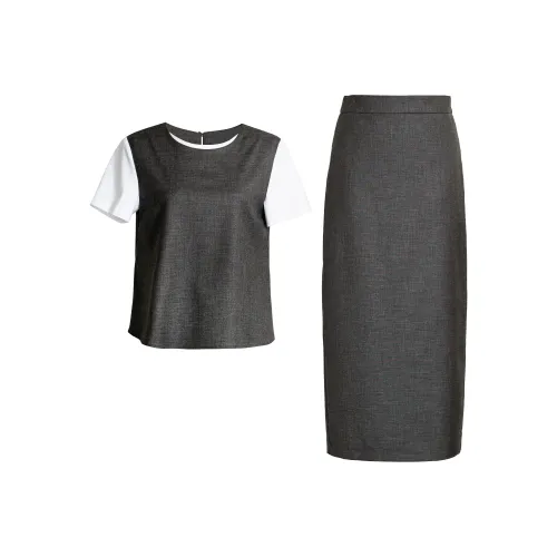 ROEYSHOUSE Skirt Set Women's Dark Gray
