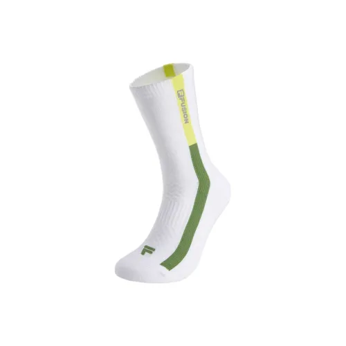 FILA FUSION FILA FUSION X Knee High Socks Unisex 1 Pack Standard White