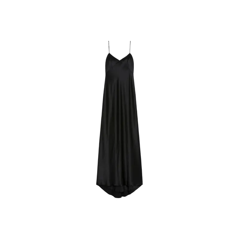 MaxMara V Neck Sleeveless Maxi Dress-0