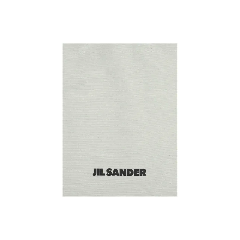 JIL SANDER Logo Printed Tote Bag-4